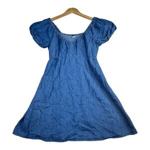 Old Navy Flutter Sleeve Mini Dress‎ size Small Blue